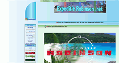 Desktop Screenshot of expeditierobinson.net