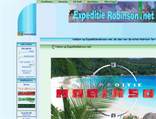 Tablet Screenshot of expeditierobinson.net